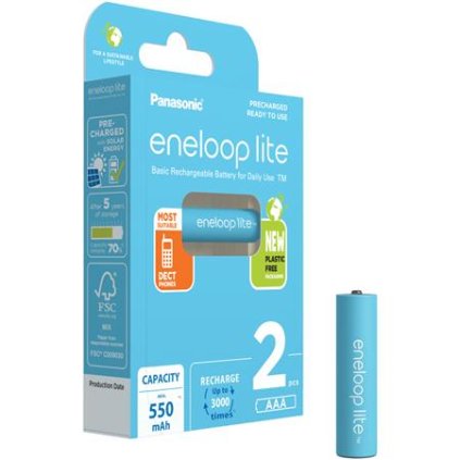 PANASONIC HR03 AAA 4LCCE/2BE ENELOOP LITE N