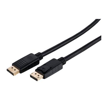 Kabel C-TECH DisplayPort 1.2, 4K@60Hz, M/M, 2m