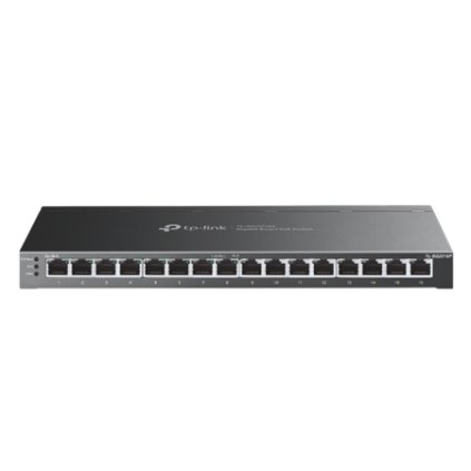 TP-Link Switch TL-SG2016P Smart, 16x GLan, 8xPoE+, OMADA SDN