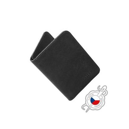 Fixed Kožená peněženka Wallet XL, černá