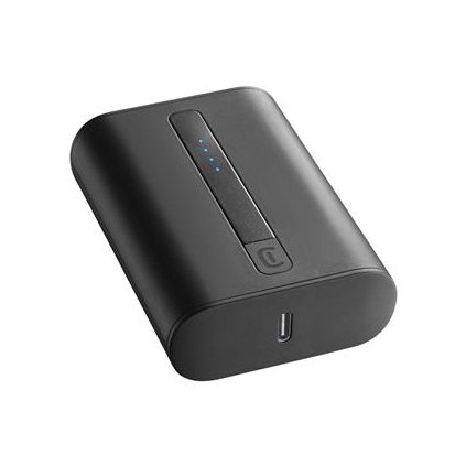 Cellularline Powerbanka Thunder 10 000 mAh, černá