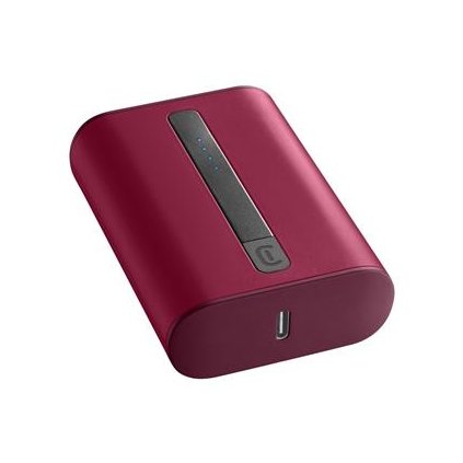 Cellularline Powerbanka Thunder 10 000 mAh, červená