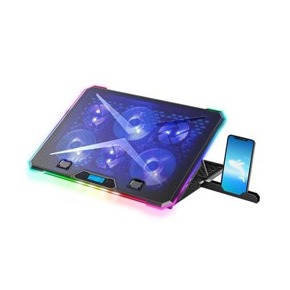 Evolveo Ania 9 RGB, nastavitelný podstavec pro notebook