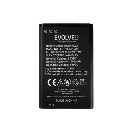 Evolveo originální baterie 1000 mAh pro EasyPhone FP,FS