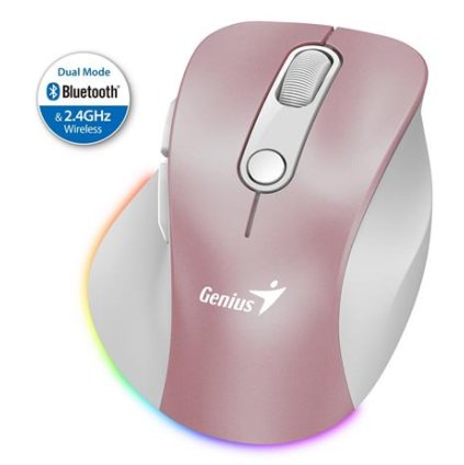 Genius Ergo 9000S Pro Pink (Bluetooth, 2.4GHz USB)