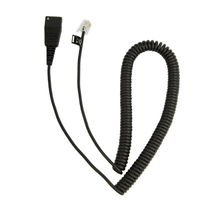 Jabra QD-RJ10, 0,5-2m, coiled - Cisco