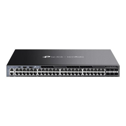 TP-Link Omada 48-Port Gigabit Stackable L3 Managed Switch with 6 10GE SFP+ Slots