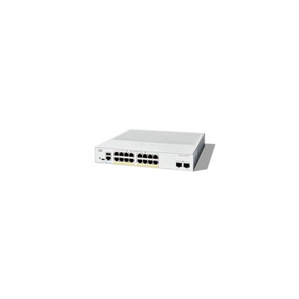 Cisco Catalyst switch C1200-16P-2G (16xGbE, 2xSFP, 16xPoE+, 120W, fanless) - REFRESH
