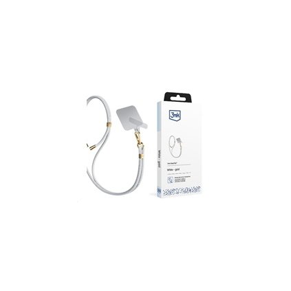 3mk EasyClip White (gold)