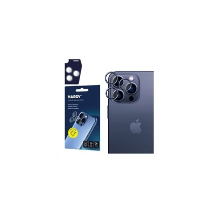 3mk HARDY Lens Protection Pro pro iPhone 15 Pro Blue