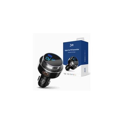3mk nabíječka do auta Hyper Car FM Transmitter