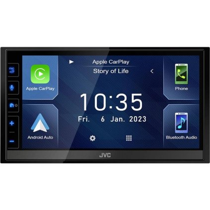 JVC KW-M785DBW 2DIN Car Play Android Auto 