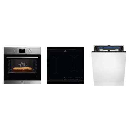 set Electrolux EOF3C50TX + EIV634 + EES48200L