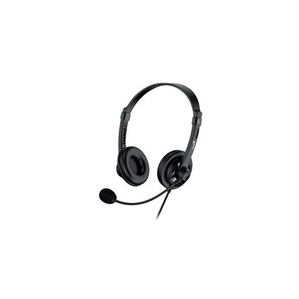 Genius sluchátka HS-230U USB černá