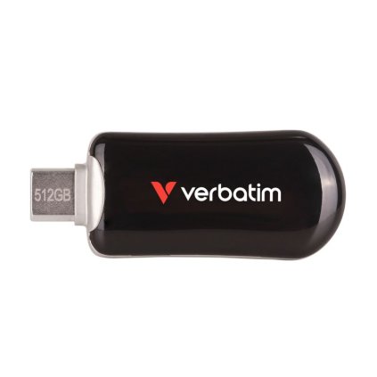 Verbatim 512GB USB Flash 3.2 Gen 1 Plectra USB-C černá 