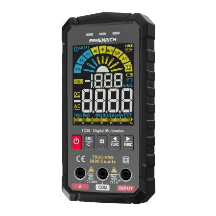 Digitální multimetr Ermenrich Zing TC26