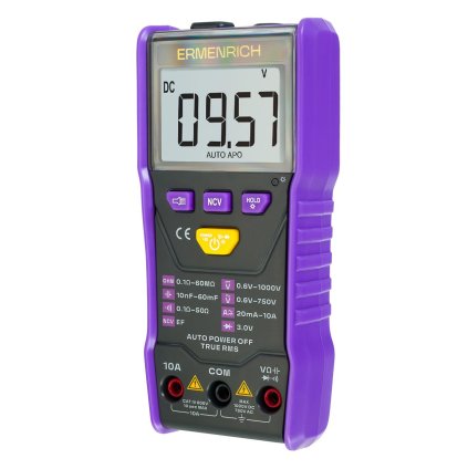 Digitální multimetr Ermenrich Zing TC20