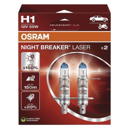 OSRAM H1 55W 12V DUOBOX