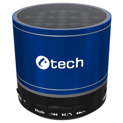 C-TECH Repro SPK-08L, bluetooth, modrý