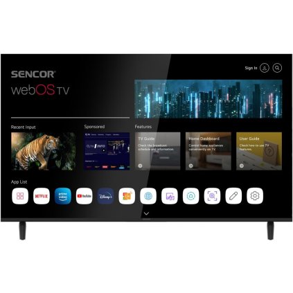 Sencor SLE 50US803B WEBOS SMART TV 50"