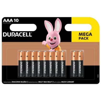 Baterie Duracell Basic, AAA (LR03), blistr, 10-pack, 42328