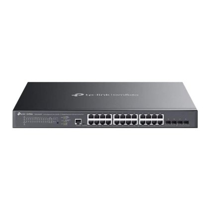 TP-Link Omada 24-Port Gigabit Stackable Lite L3 Managed PoE++ Switch with 4 10G Slots