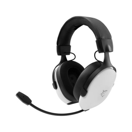 White Shark herní headset FOX, pro PC, PS4 PS5, Mac, bílá (GH-2445)