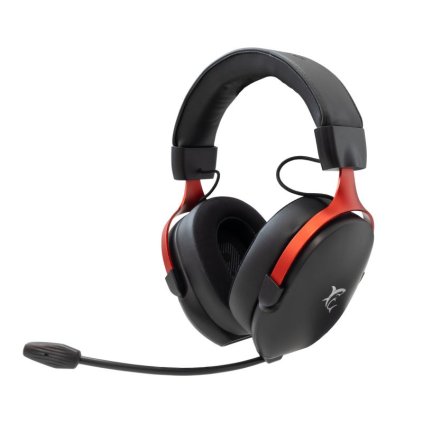 White Shark herní headset FOX, pro PC, PS4 PS5, Mac, černá (GH-2445)