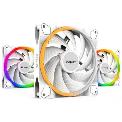 Be quiet! ventilátor Light Wings White 140mm PWM high speed 3-pack bílý