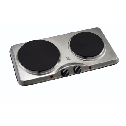 BRAVO Dvouplotýnkový vařič nerezový B-4990