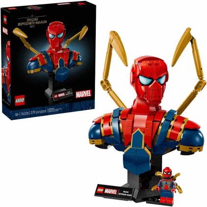 Lego 76326 Busta Iron Spider-Mana 