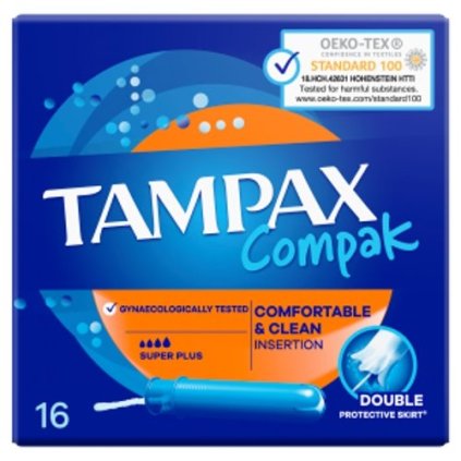 Tampax Compak (16ks/kra) Super+