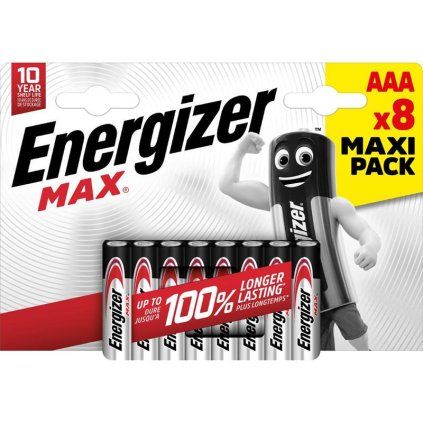Energizer LR03 4+4BP AAA MAX Alk