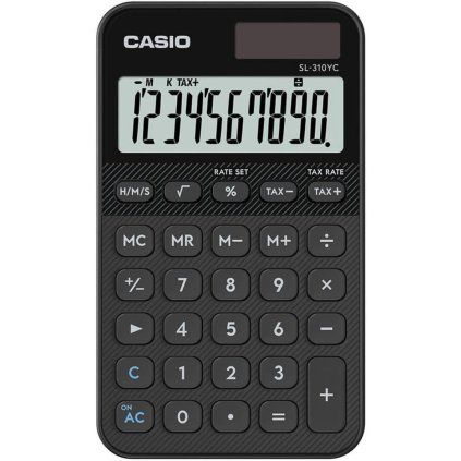 Casio SL 310 YC BK černá kap.kalkulačka