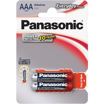 Panasonic LR03 2BP AAA Ev Power alk
