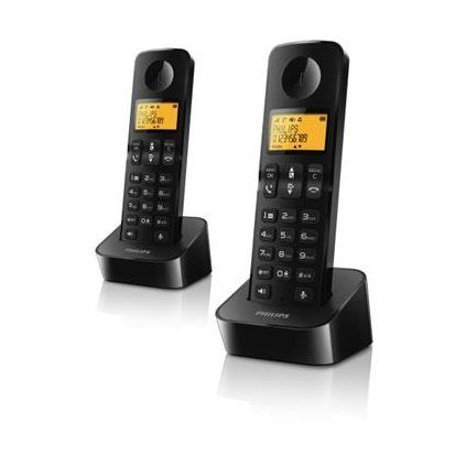 Philips D2602B/53 černý