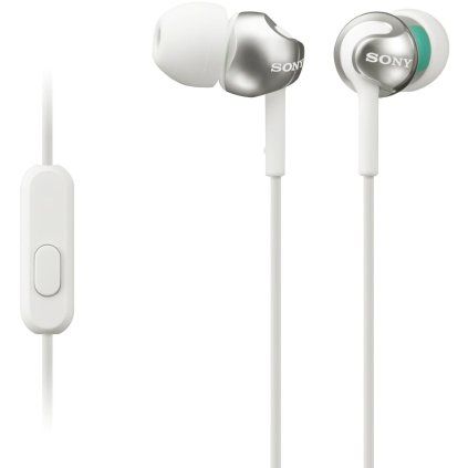 Sony MDR-EX110APW, bílé