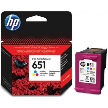 HP 651 (C2P11AE, barevná)