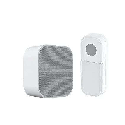 Solight 1L75  bezdrátový zvonek, bateriový, 180m, bílý, learning code