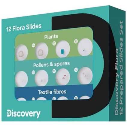 Discovery Flora 12 Prepared Slides Set