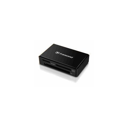 Transcend Card Reader F8 + USB kabel, USB 3.0, Black
