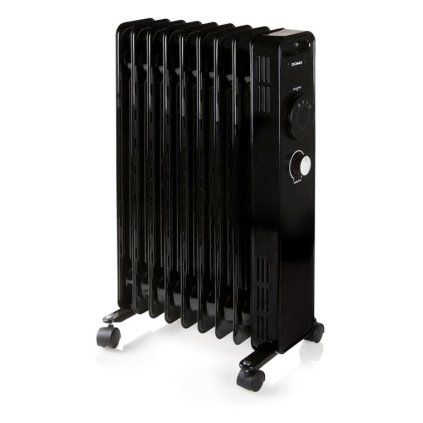DOMO - Olejový radiátor 9 žeber, 2000W, 3 teploty