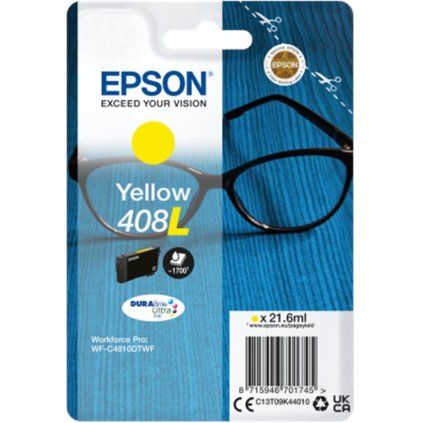 Epson Singlepack Yellow 408L DURABrite Ultra Ink