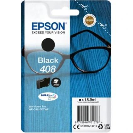 Epson Singlepack Black 408 DURABrite Ultra Ink