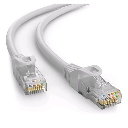 Kabel C-TECH patchcord Cat6e, UTP, šedý, 20m