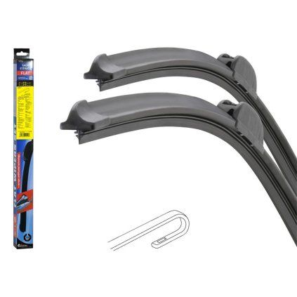 Compass Stěrače FLAT SET (HOOK) 610+410mm