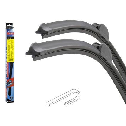 Compass Stěrače FLAT SET (HOOK) 550+530mm
