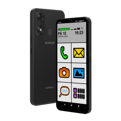 ALIGATOR S6700 SENIOR černý