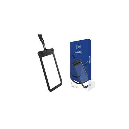 3mk pouzdro voděodolné Hydro case pro zařízení do 7", černá