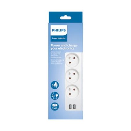 Philips SPN3032WA/60, bílý, 2m